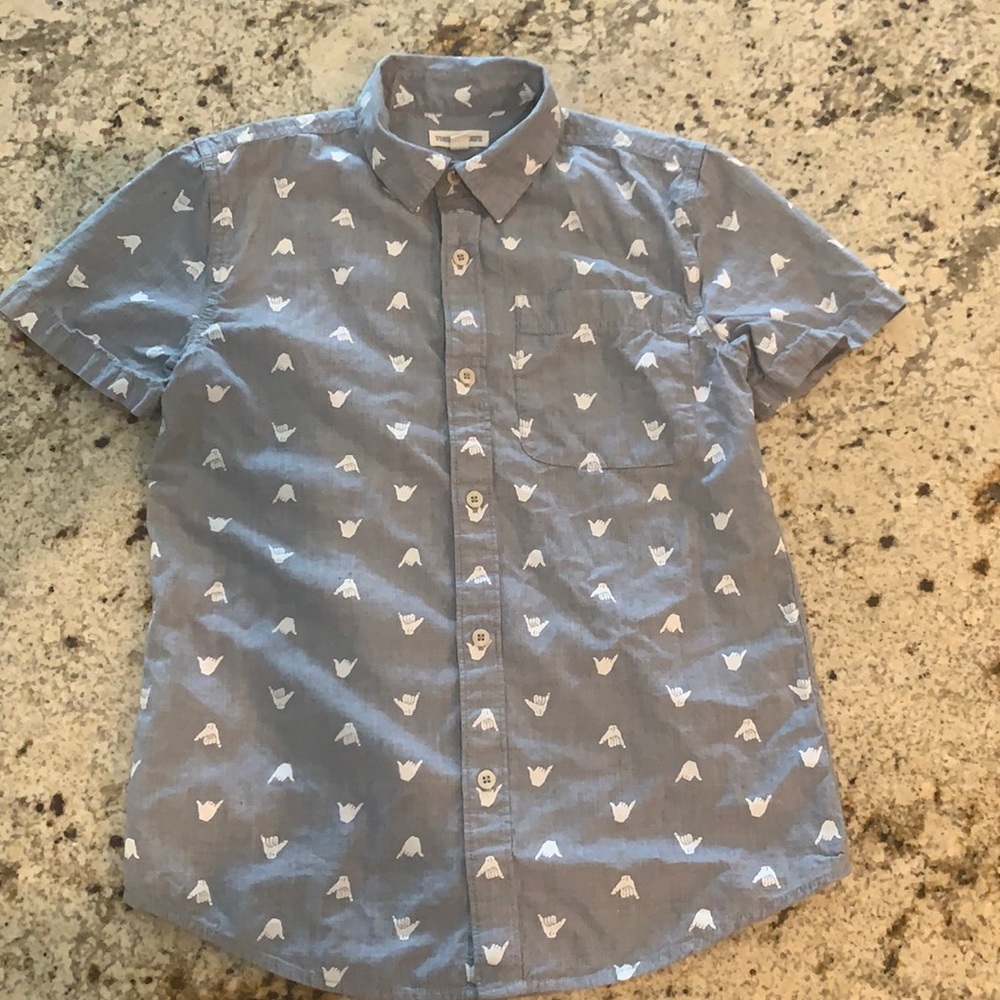 Tucker and Tate button down L (10/12)